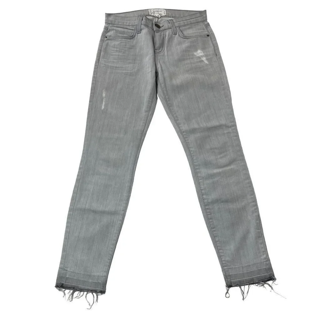 Current Elliott The Stiletto Jeans Women’s Size‎ 26 Dillon Release Hem Denim